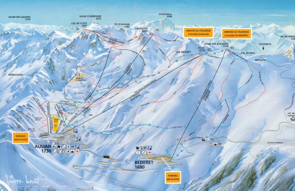 Studio Pirineo Frances Luz-Saint-Sauveur Rom bilde